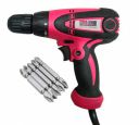 KROST screwdrivermachine+5bits Plastic Industrial Screwdriver and Drill Machine ...