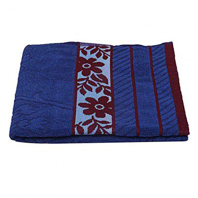 Kuber Industries 100% Cotton 4 Pieces Bath Towel 27" x54” (Blue) -CTKTC8917