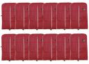 Kuber Industries Blazer/Suit Cover|Easily Foldable & Non Woven Fabric|Bag with Zipper Closure|Cloth Organizer for Dust Proof Jacket|Size 90 x 62 x 1 cm, Pack of 12 (Maroon)...
