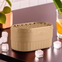 Kuber Industries 2 Layer Ice Cube Tray with Lid | Ice Cube Storage Box...