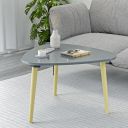 Kuber Industries 21 Inch Oval Shape Bed Side Tables for Bedroom...