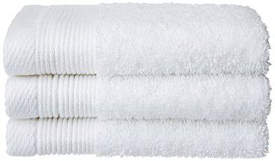 Kuber Industries 3 Piece 400 GSM Cotton Bath Towel - White (Model Number: Towel13820)