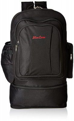 Kuber Industries 60 Ltrs Black Rucksack (TR44229)