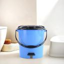 Kuber Industries 7 Ltr Plastic Dustbin for Home with Pedal, Lid & Handle...