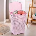 Kuber Industries 70 Ltrs Plastic Large Laundry Basket for Clothes...