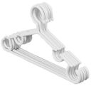 Kuber Industries Anti-Slip Baby Clothes Hanger|Heavy-Duty Plastic Baby Hanger|Hangers For Wardrobe, Closet|Pack of 5 (White)...