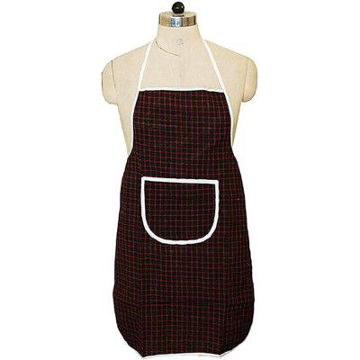Kuber Industries Apron For Women & Men|Waterproof Kitchen Apron|Backside PVC Sheet (Multi)