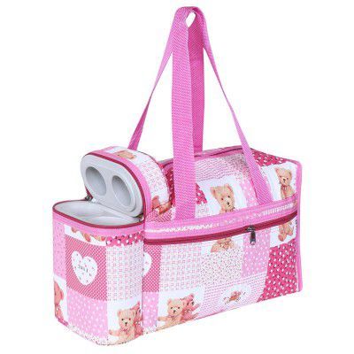Kuber Industries Baby Bag | Parachute Baby Bottle Cooler Bag 