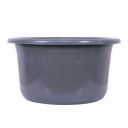 Kuber Industries Bath Tub | Feeding Pan and Versatile Utility Gaint Tub | Plastic Bath Tub for Baby | Clothes Washing Tub for Bathroom | TUB-25 LTR | Gray...