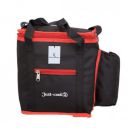 Kuber Industries Canvas Lunch Bag with Bottle Compartment, Black (KI19115)...