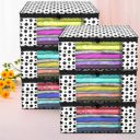 Kuber Industries Clothes Organizer For Wardrobe (Pack of 6)...