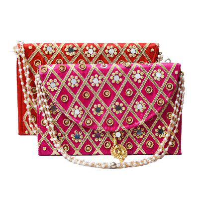 Kuber Industries Clutch Purse | Hand Purse | Pack of 2 