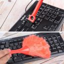 Kuber Industries Computer Brush | Computer Keyboard Brush | Kitchen Duster | Cleaning Tool for Computer | Multicolor...