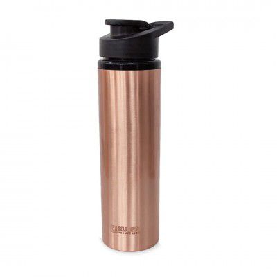 Kuber Industries Copper Sipper Bottle | Plain (750 ml) Set of 1