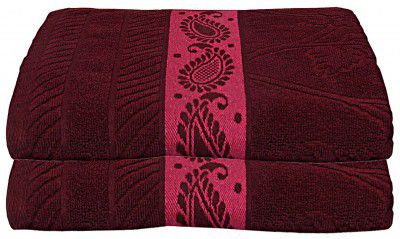 Kuber Industries Cotton Bath Towel 27 x54 2 Pieces -CTKTC8919