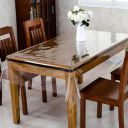 Kuber Industries Dining Table cover 6 Seater|Transparent Dining Table Cover|Table Cover for Home D?cor|...