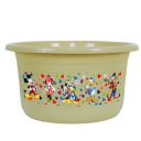 Kuber Industries Disney Bath Tub | Feeding Pan and Versatile Utility Gaint Tub | Plastic Bath Tub for Baby | Clothes Washing Tub for Bathroom | TUB-25 LTR | Beige...