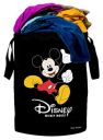 Kuber Industries Disney Print Waterproof Canvas Laundry Bag|Mickey Mouse Print|Toy Storage|Laundry Basket Organizer, Capicity 45 L (Black)...