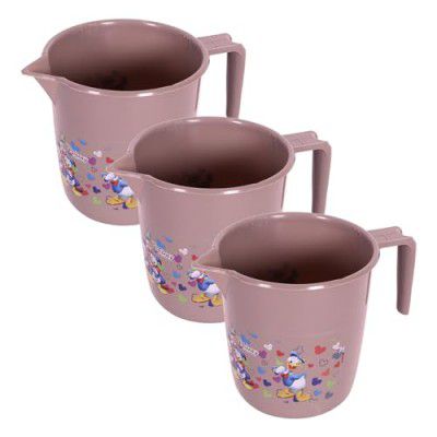 Kuber Industries Disney Team Bathroom Mug| 1 LTR | Pack of 3