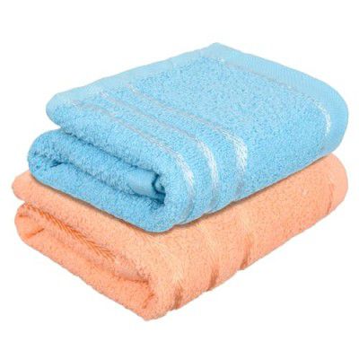 Kuber Industries Face Towel | Towels for Facewash | 14x21 Inch | Pack of 2 | Multi