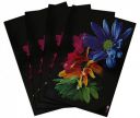 Kuber Industries Flower Printed PVC Waterproof, Oil Proof, Easy to Clean Placemats Table Mats for Dining, Set of 4 (Multicolour)-HS43KUBMART26104, Standard...