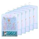 Kuber Industries Hanging Saree Cover | Non-Woven Brush Painting Pattern Saree Cover...