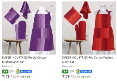 Kuber Industries Home Furnishing Upto 81% Off