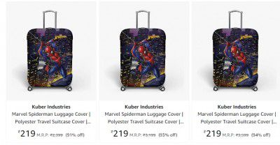 Kuber Industries Luggage Cover UP to 94% off