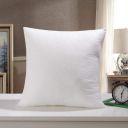 Kuber Industries Microfiber Square Throw Cushion Filler Bed and Couch Cushion Indoor Decorative Cushion, 12"x12" (White)-HS_38_KUBMART21163, Standard...