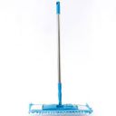 Kuber Industries Microfiber Wiper for Floor Clearing|Hypoallergenic Chenille Microfiber Mop|Super Absorbent|Multi-Utility Wiper for Bathroom Floor Cleaning|Blue...