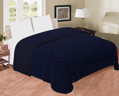 Kuber Industries Microfibre Double Bed Comforter - King Size, Purple