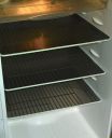 Kuber Industries Multi Purpose PVC Mats (Black, Code-VA04, VARSSKI00343) - Set of 6 Pcs...