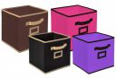 Kuber Industries Non Woven 4 Pieces Small & Large Foldable Storage Organiser Cubes/Boxes...