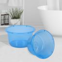 Kuber Industries Pack of 2 Bath Tub | Multipurpose Bath Tub | Tub for Bathroom-Feeding Pan-Bathing-Washing Clothes | 25 LTR...