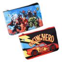 Kuber Industries Pack of 2 Pencil Pouch | Square Stationary Pouch...