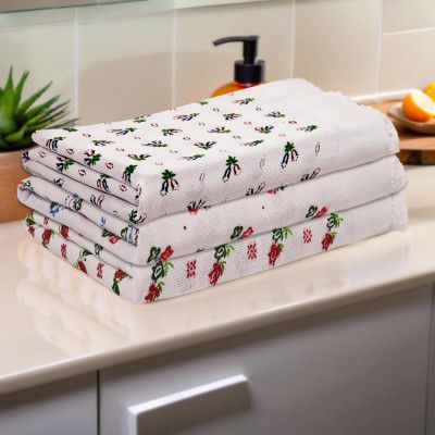 Kuber Industries Pack of 3 Cotton Bath Towel for Women