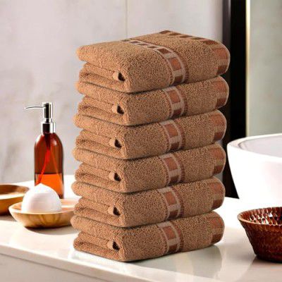 Kuber Industries Pack of 6 Cotton Hand/Face Towels For Men & Women