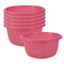 Kuber Industries Pack of 6 Multipurpose Bath Tub for Bathroom | 40 Liters Suitable for Indoor and Outdoor Use...