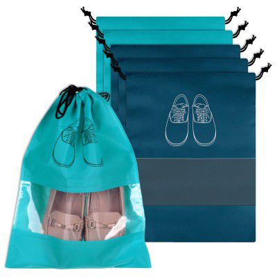 Kuber Industries ( Pack of 6 ) Shoe Bags