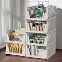 Kuber Industries Pack of 6 Storage Organizer | Wardrobe Organizer For Clothes | White...