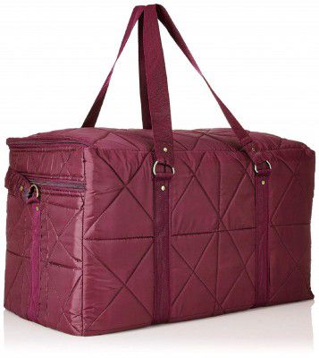 Kuber Industries Parachute Travel Duffle Bag CTKTC8843 (Maroon)