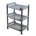 Kuber Industries Plastic 3-Layer Kitchen Rack For Storage|Easy Assemble...