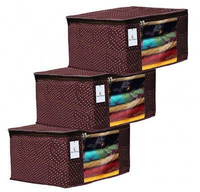 Kuber Industries Polka Dots 3 Pieces Cotton  - CTKTC31023