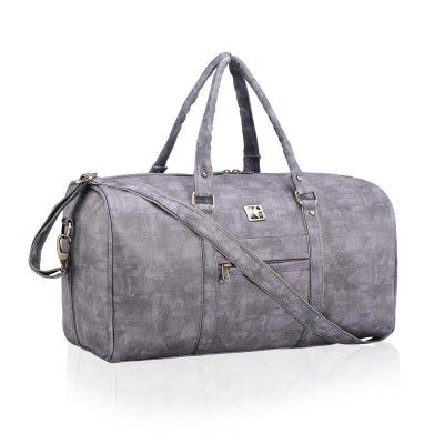 Kuber Industries Premium Leather Duffle Bags for Travel for Women & Men
