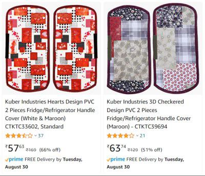 Kuber Industries Refrigerator Handle Cover @57 