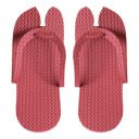 Kuber Industries Rubber Bathroom Slipper For Men & Women 1 Pair (Red) 54KM4208...