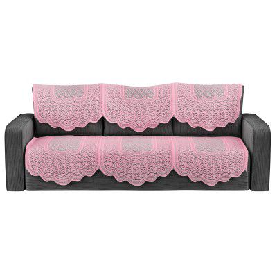 Kuber Industries (Set of 6) Stylish & Durable Cotton Sofa Covers 3 Seater