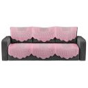Kuber Industries (Set of 6) Stylish & Durable Cotton Sofa Covers 3 Seater...