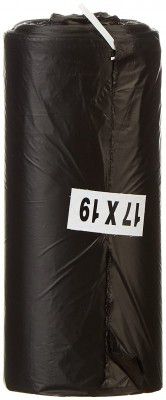 Kuber Industries Small OXO-Biodegradable Waste Bags | 30 Bags Roll Size 43 x 48 CM (Black)-HS41KUBMART24000