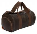 Kuber Industries Soft Duffle Gym Bag with Shoes Compartment (Brown)...
